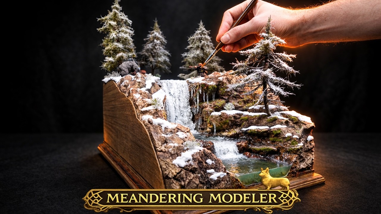 A Frozen Encounter - Winter Diorama Build