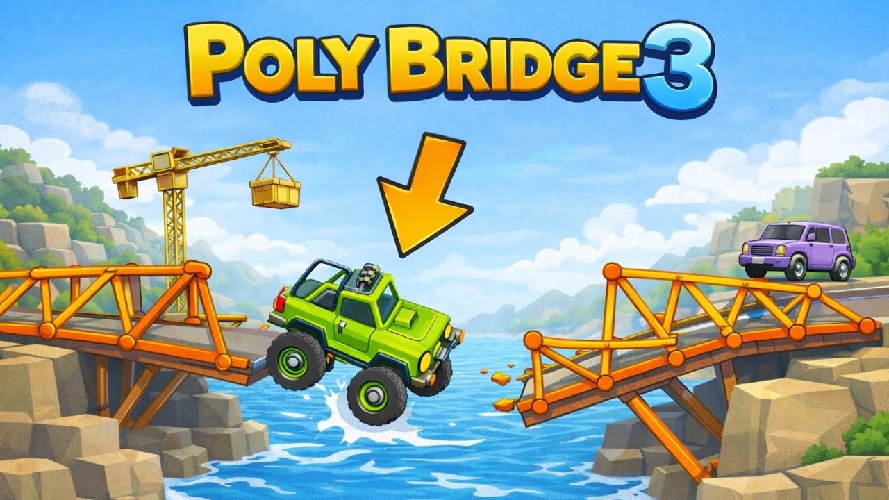 BECOME A ENGINEER👷🏻| POLY BRIDGE 3|