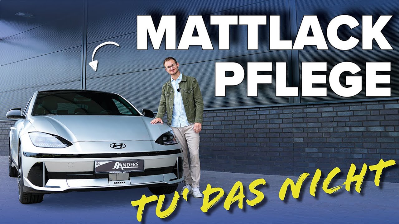 Mach das NICHT bei der Mattlack-Pflege  ➖ Hyundai