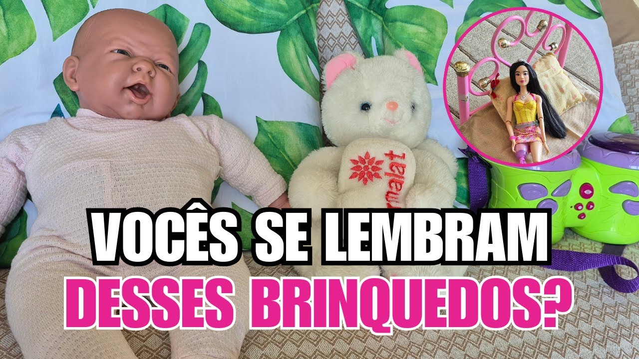 TOUR PELOS BRINQUEDOS ANTIGOS - OLHEM O QUE EU ENCONTREI POR AQUI!