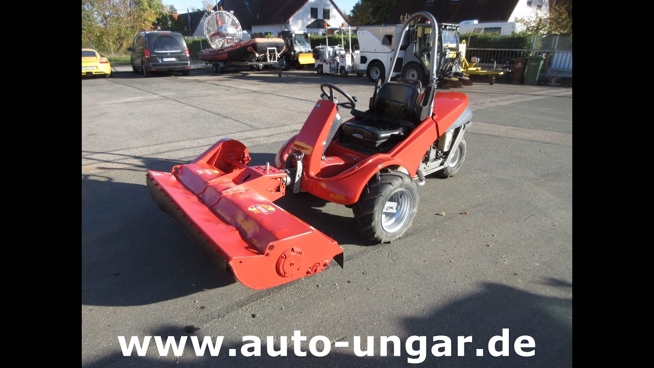 Aebi TC07 TerraCut TC07 Hangm&auml;her 3x3 mit Humus Mulcher Allrad www.auto-ungar.de