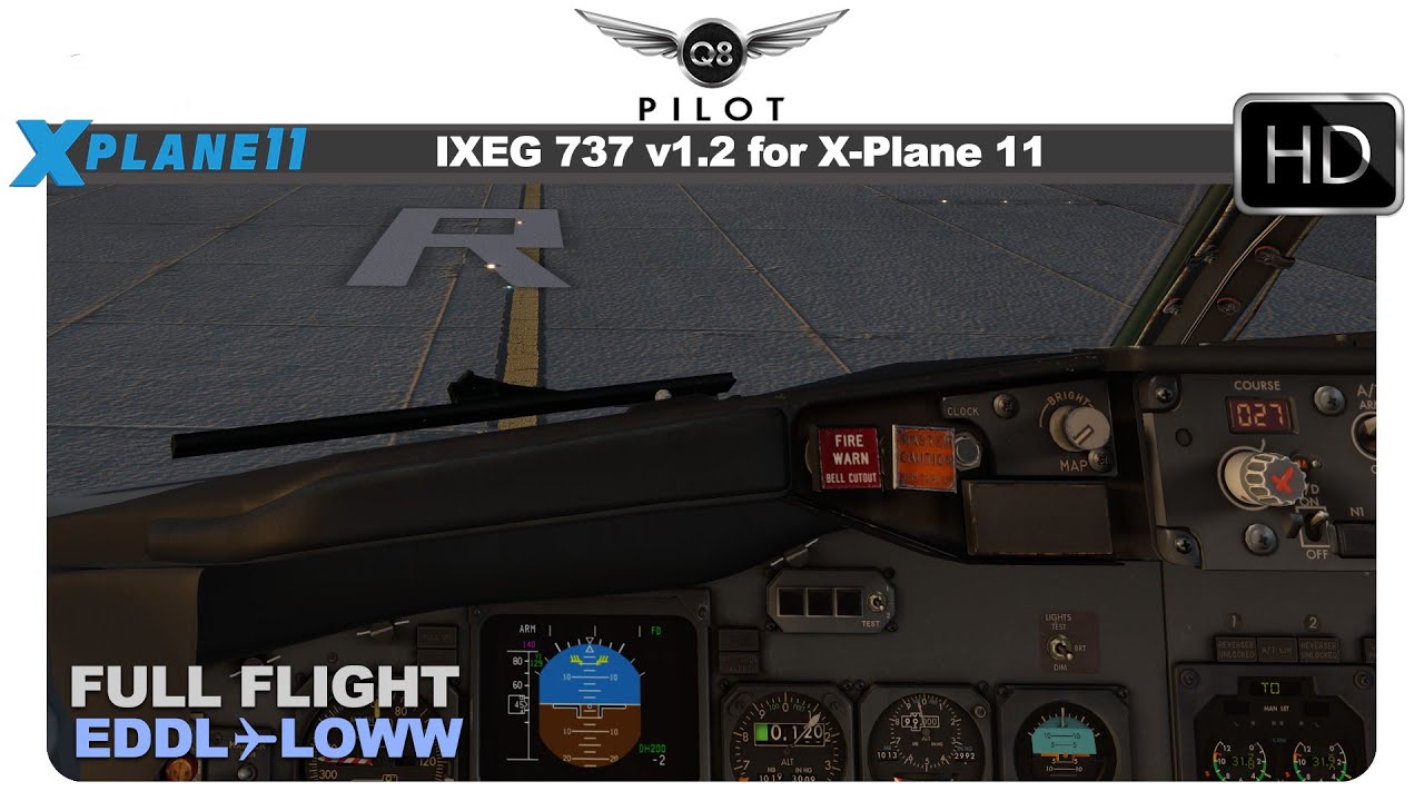 [X-Plane] IXEG 737 v1.2 | Dusseldorf (EDDL) ✈ Vienna (LOWW)
