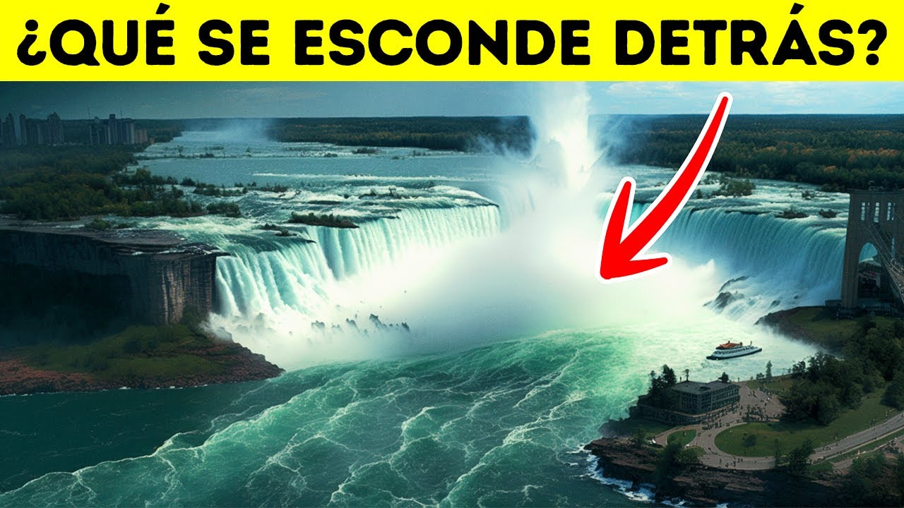 Científicos vaciaron las cataratas del Niágara en 1969 e hicieron un descubrimiento asombroso