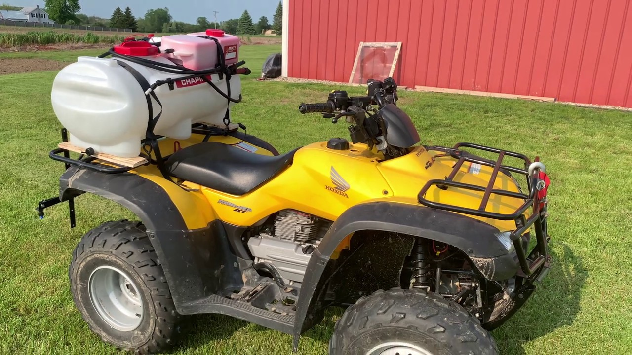 Overview/Review Chapin International 25-Gallon First-Ever Clean-Tank ATV Spraying System