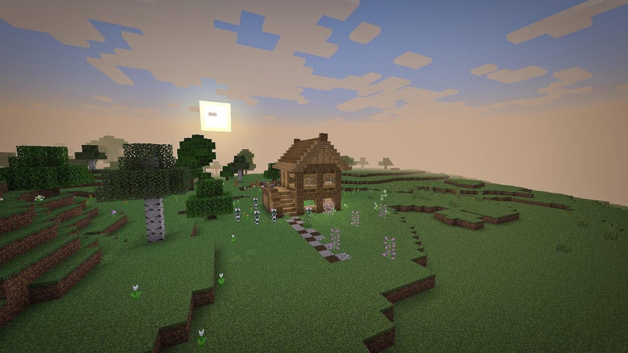 Minecraft easy house tutorial 🏡
