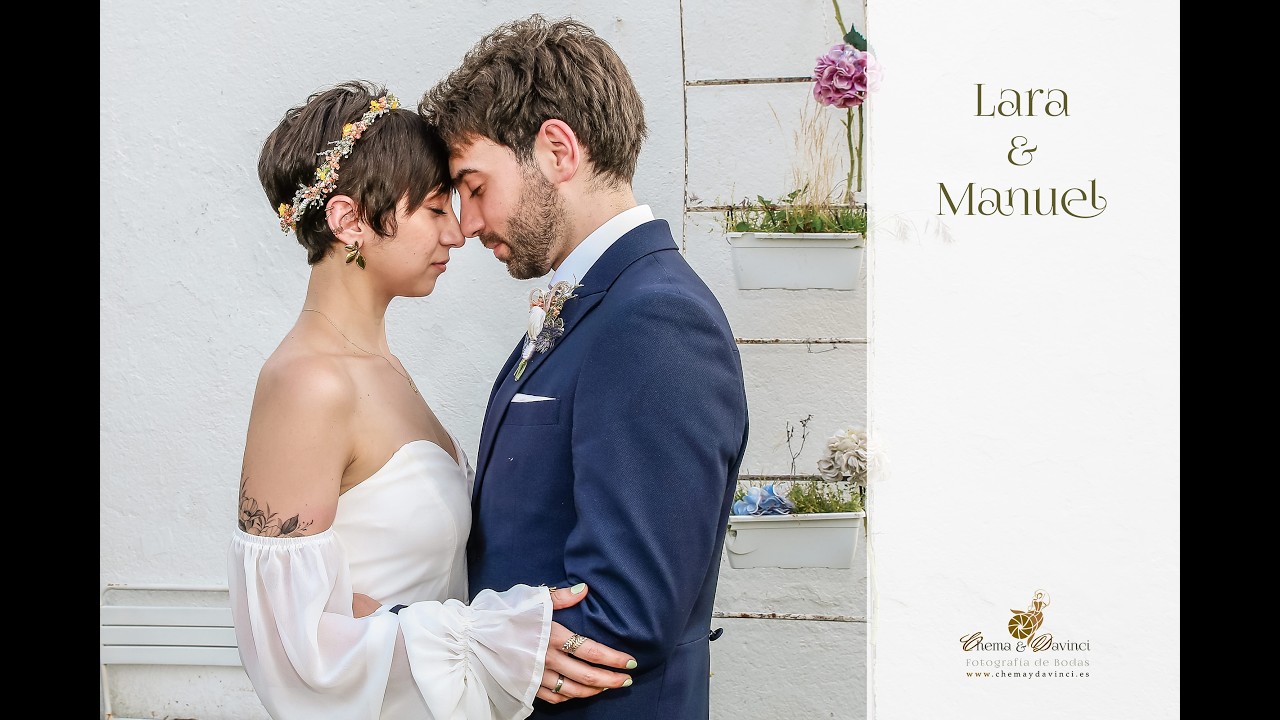Reportaje fotográfico de Boda en Madrid de Lara y Manuel. Cuando el amor se escribe con magia