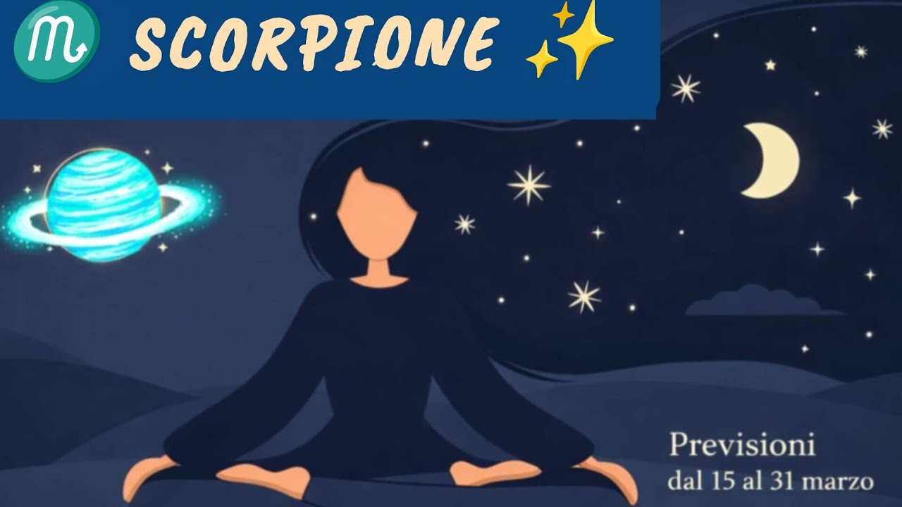 SCORPIONE ♏️ COSA ACCADE DAL 15 AL 31 MARZO? OROSCOPO PREVISIONI TAROCCHI