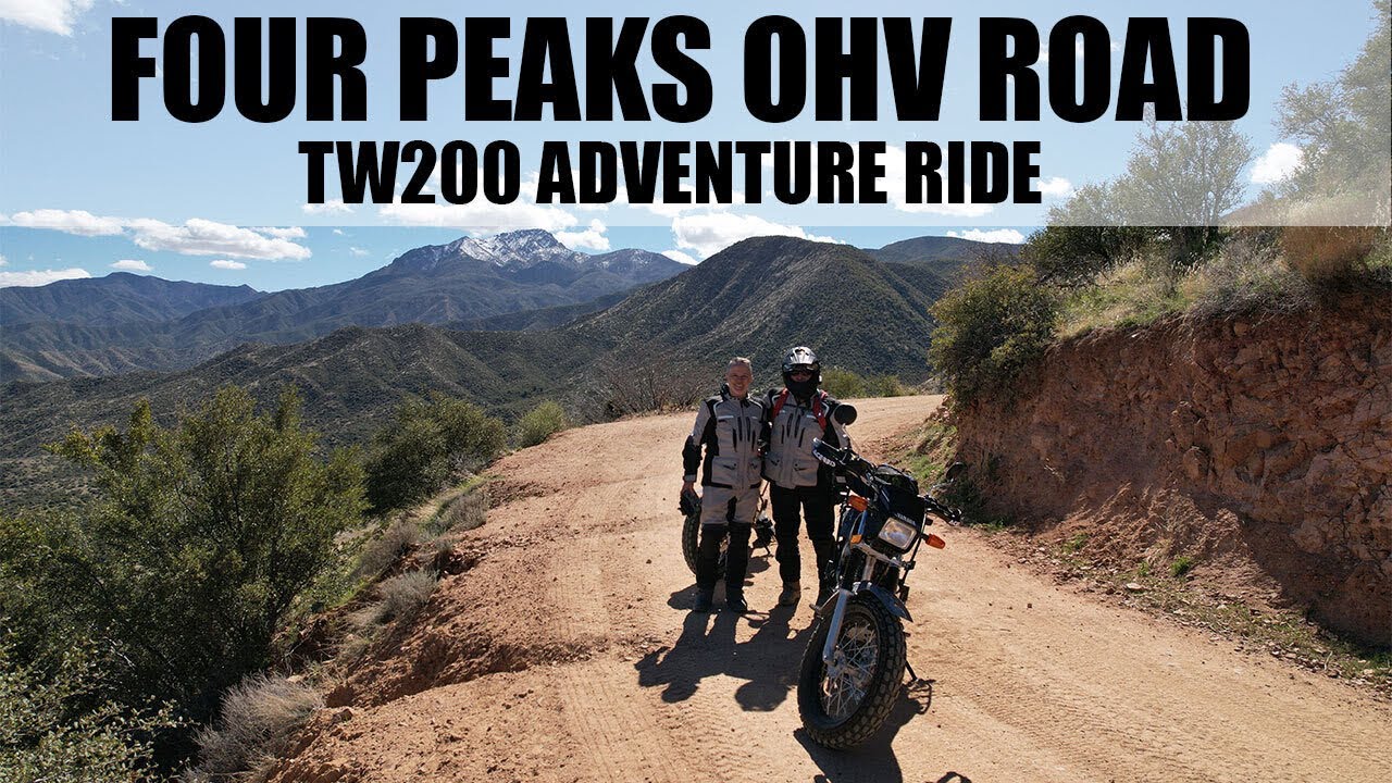 Four Peaks OHV Road | TW200 Adventure Ride