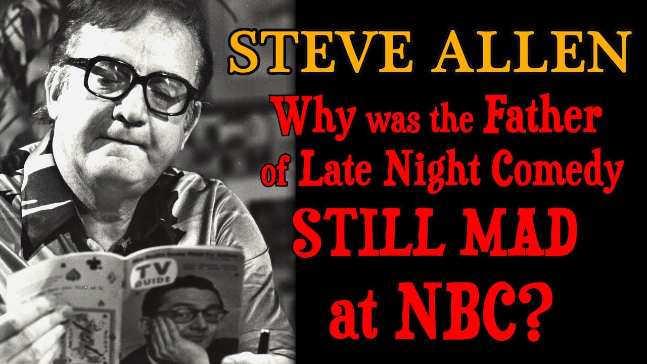Interview with STEVE ALLEN 1st TONIGHT SHOW host & legend! Find out why he was STILL MAD at NBC! WOW