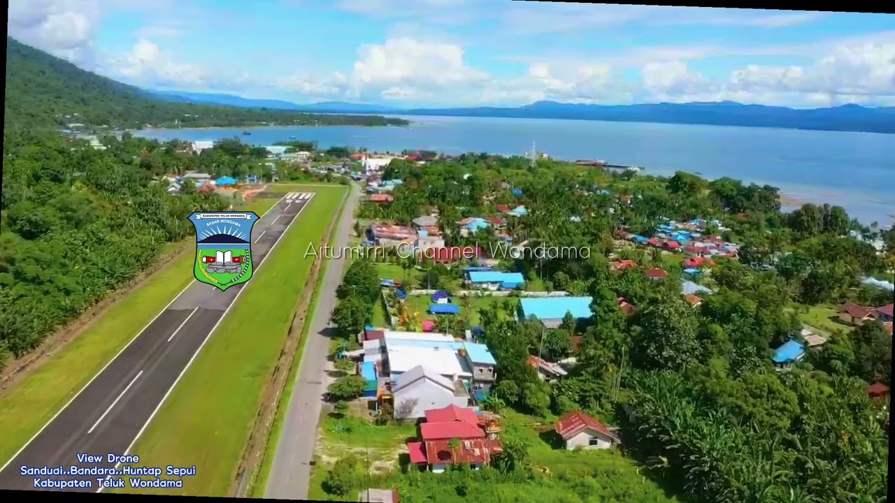 VIEW DRON SANDUAI,,HUNTAP SEPUI,,BANDARA WASIOR
