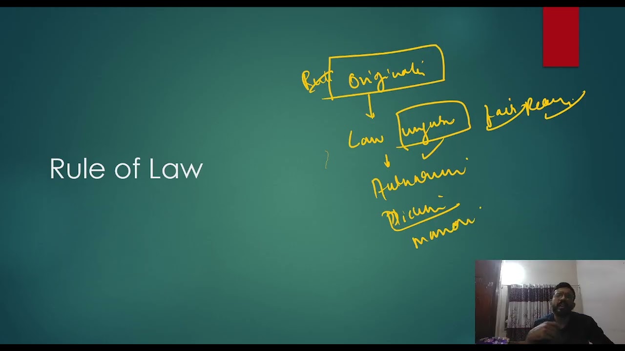 lecture 3 Rule of Law