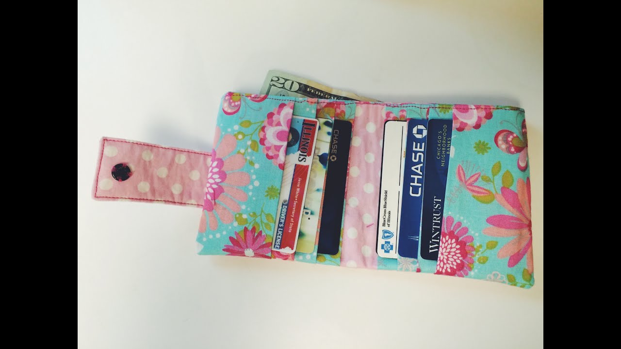 DIY: Bi-fold Wallet Tutorial