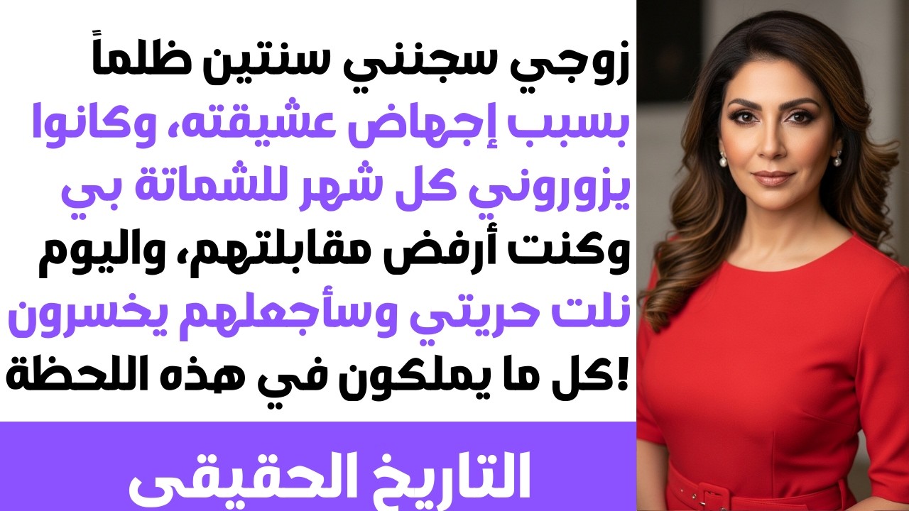 سجنني عامين ظلماً بسبب إجهاض عشيقته الخائنة😡💔 يوم حريتي سيكون لحظة انتقامي ودماره الشامل تماماً...😏🔥