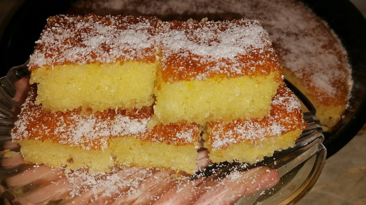OVO MORATE PROBATI💥 KOKOS-GRIZ KOCKE sa ZALJEVOM-STARINSKI RECEPT