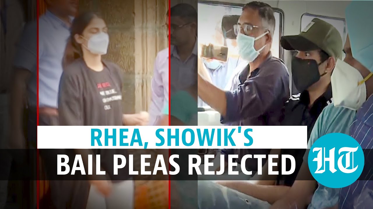 Sushant case: Bail plea of Rhea, Showik & 4 others rejected in drug angle probe