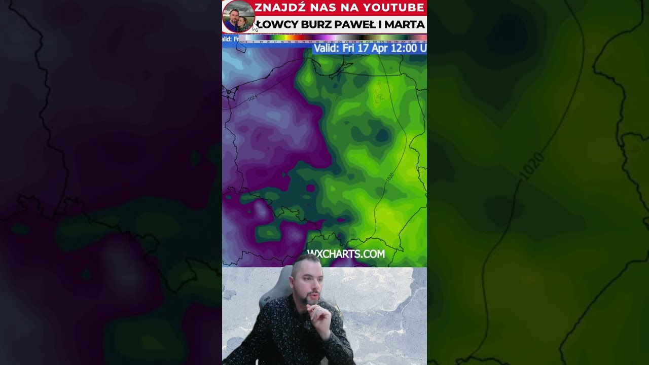Preliminary weather forecast for the weekend #weather #poland #short #forecast