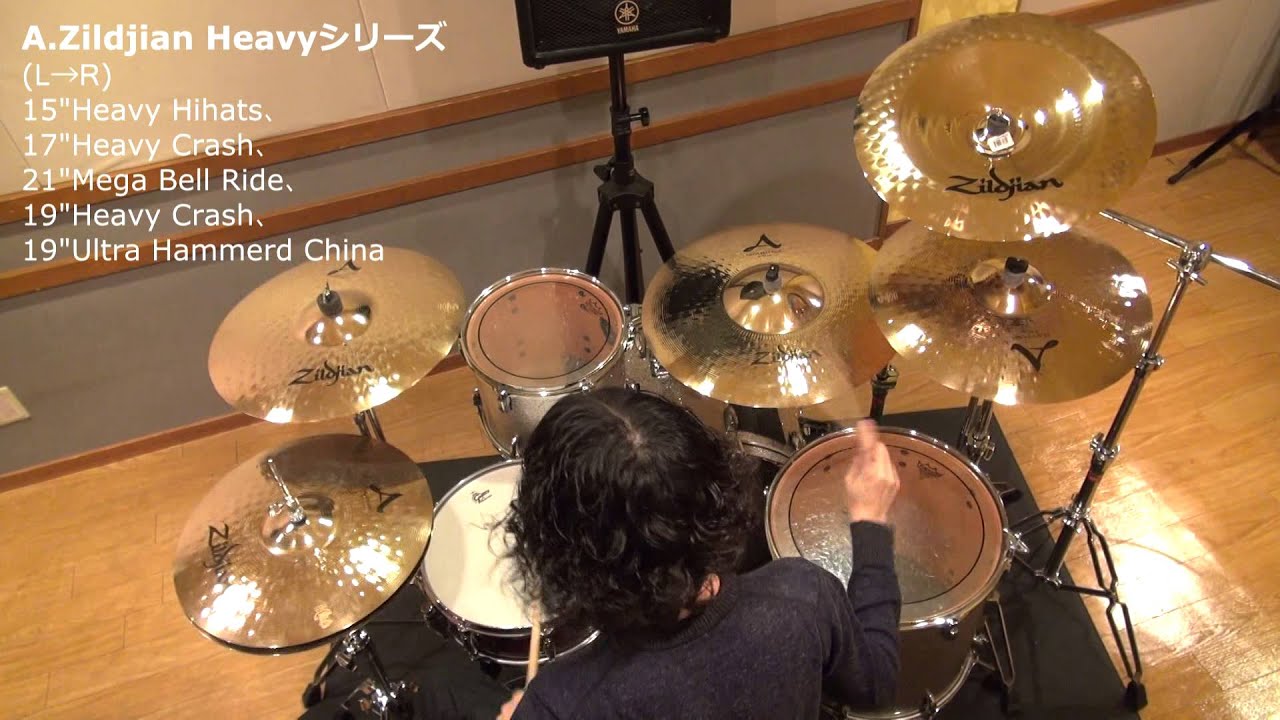 【池部楽器店】Zildjian A.Zildjian Heavyシリーズ。【DS渋谷 / 栫井・徹底試奏】