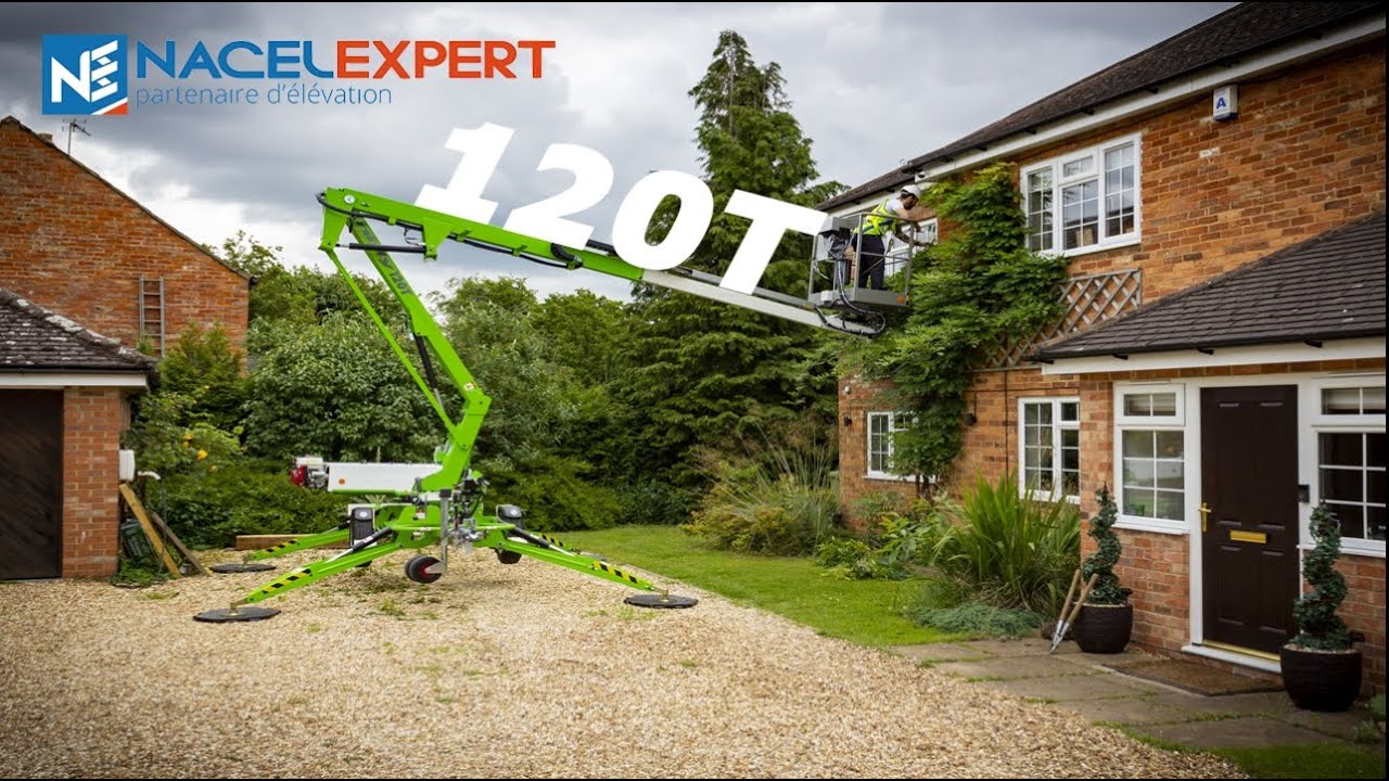 nacelle élévatrice tractable niftylift 120T NACELEXPERT