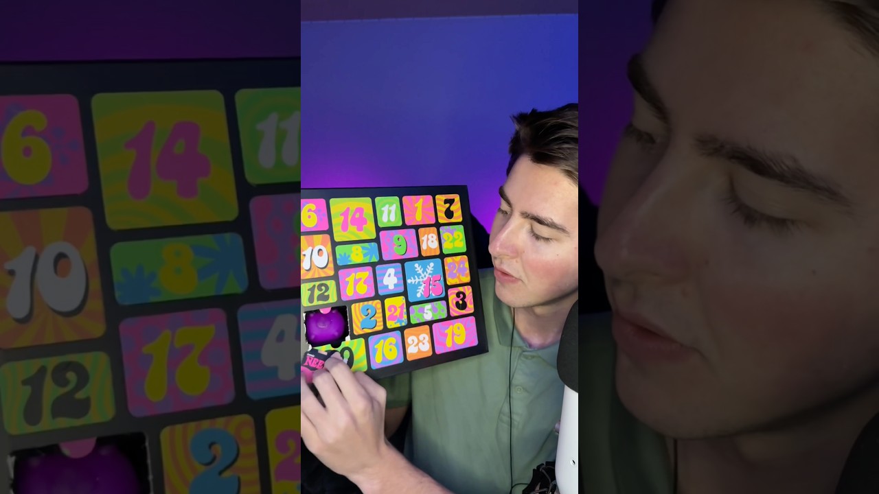 Nee Doh Advent Calendar Unboxing #asmr #fidgettoys