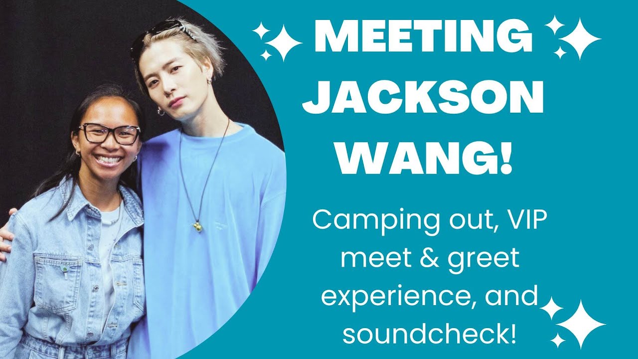 5.4.2023 | Meeting Jackson Wang! | Camping, VIP Meet & Greet, Soundcheck | Wintrust Arena - Chicago