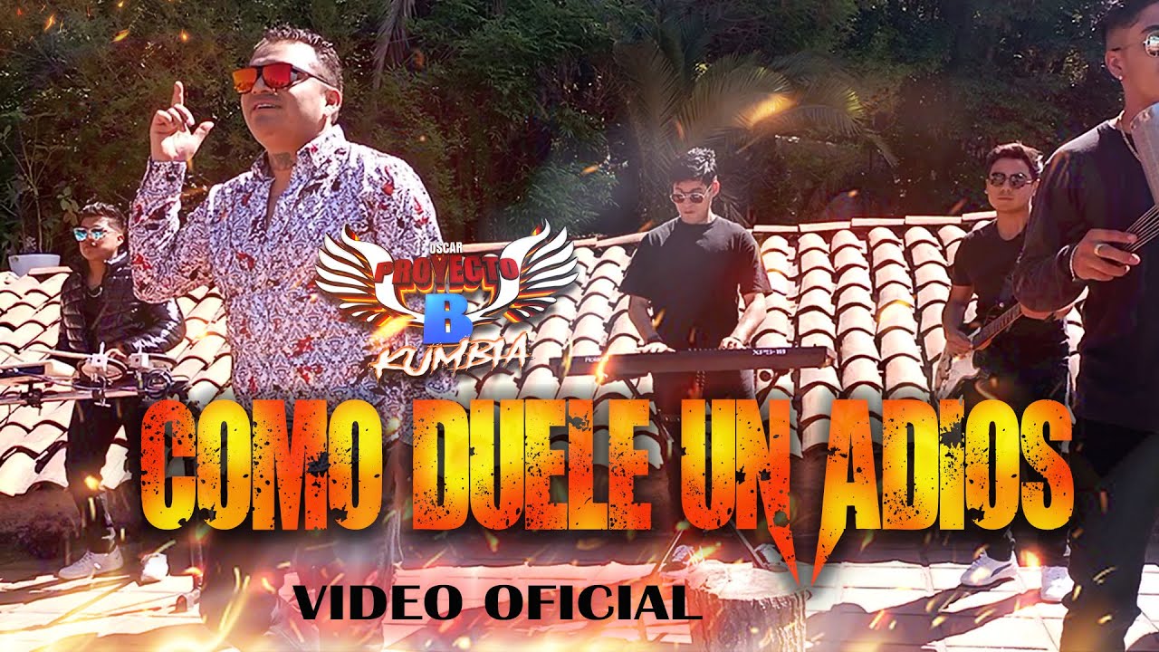 COMO DUELE UN ADIOS NUEVA VERSION CUMBIA  VIDEO ROMANTICO  @proyectobkumbia PARA BAILAR