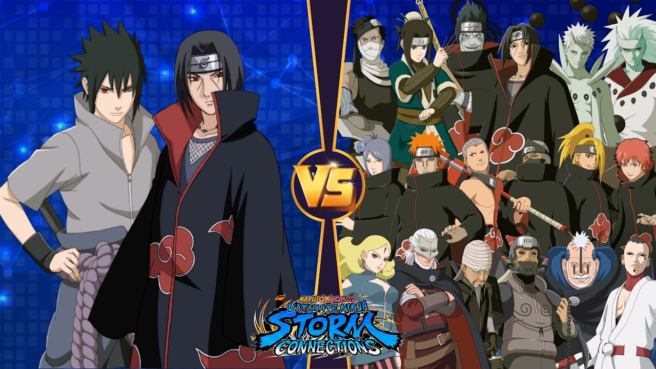 【Itachi & Sasuke VS Two-man team Marathon battle】 NARUTO X BORUTO Ultimate Ninja STORM CONNECTIONS