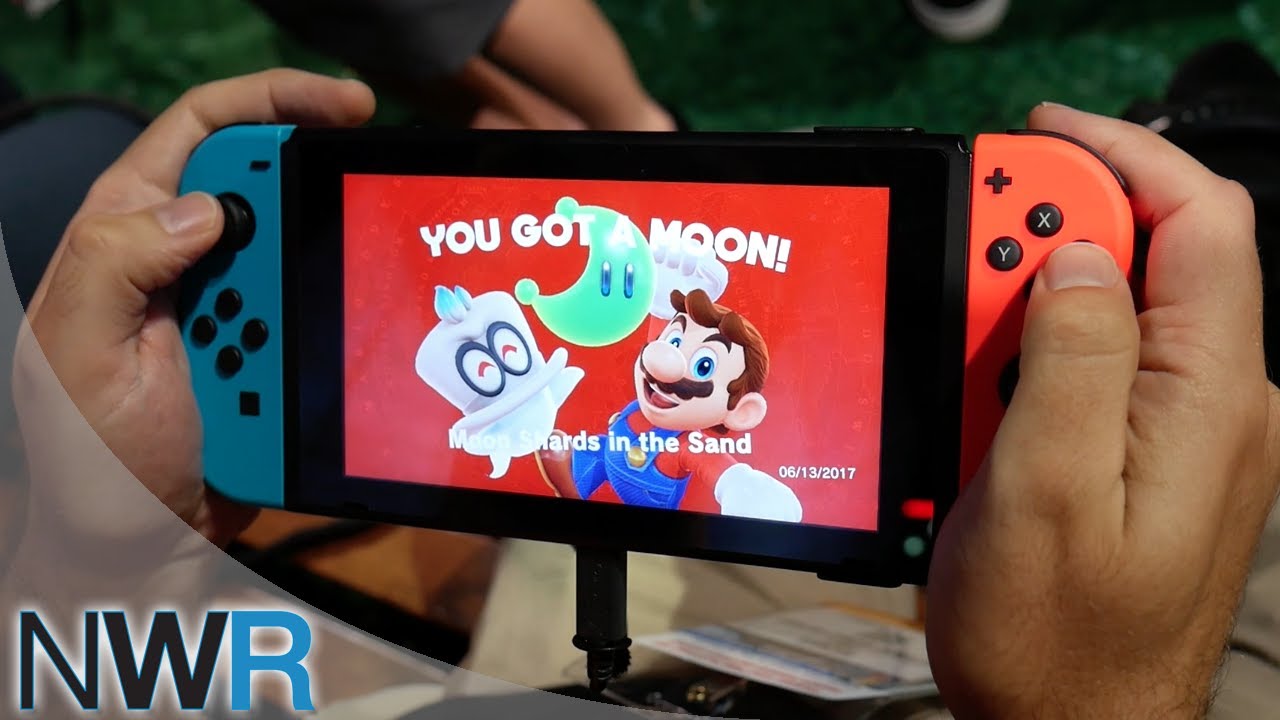 10 Min of Handheld Super Mario Odyssey (E3 2017)