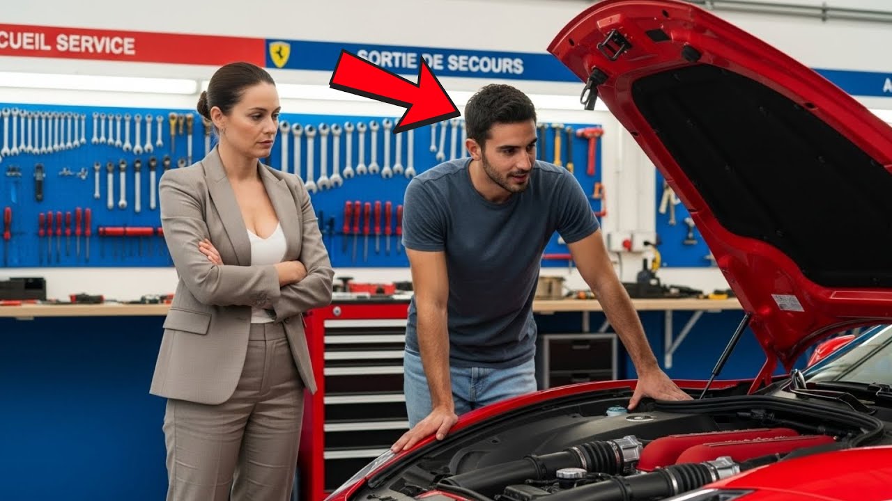Aucun Ingénieur N’A Pu Réparer Sa Ferrari… Jusqu’À Ce Qu’Un Mécanicien Stupéfie Le PDG