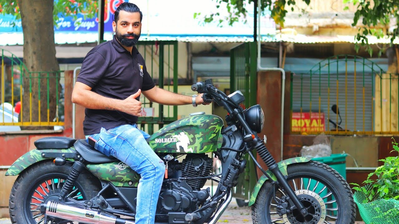 Avenger Modification in an Army Bike | Custom Avenger