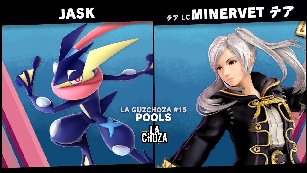 La GuzChoza #15 Pools - LC | テア Minervet (Robin) Vs. JaSK (Greninja) Ultimate Singles