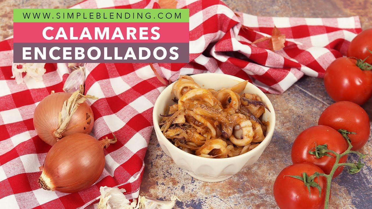FANTÁSTICA RECETA DE CHIPIRONES ENCEBOLLADOS | Los calamares encebollados más fáciles del mundo