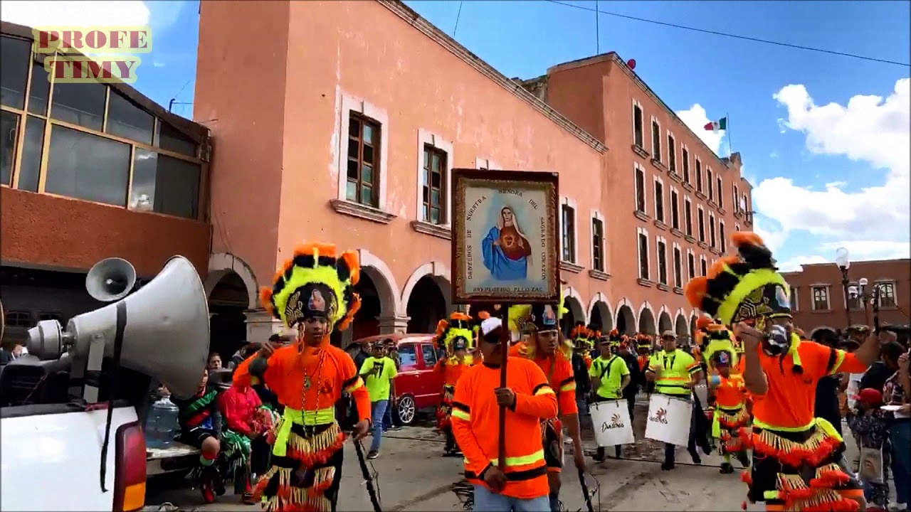 Recorrido de Las Danzas (8). Bendición 2020 Fresnillo, Zac.
