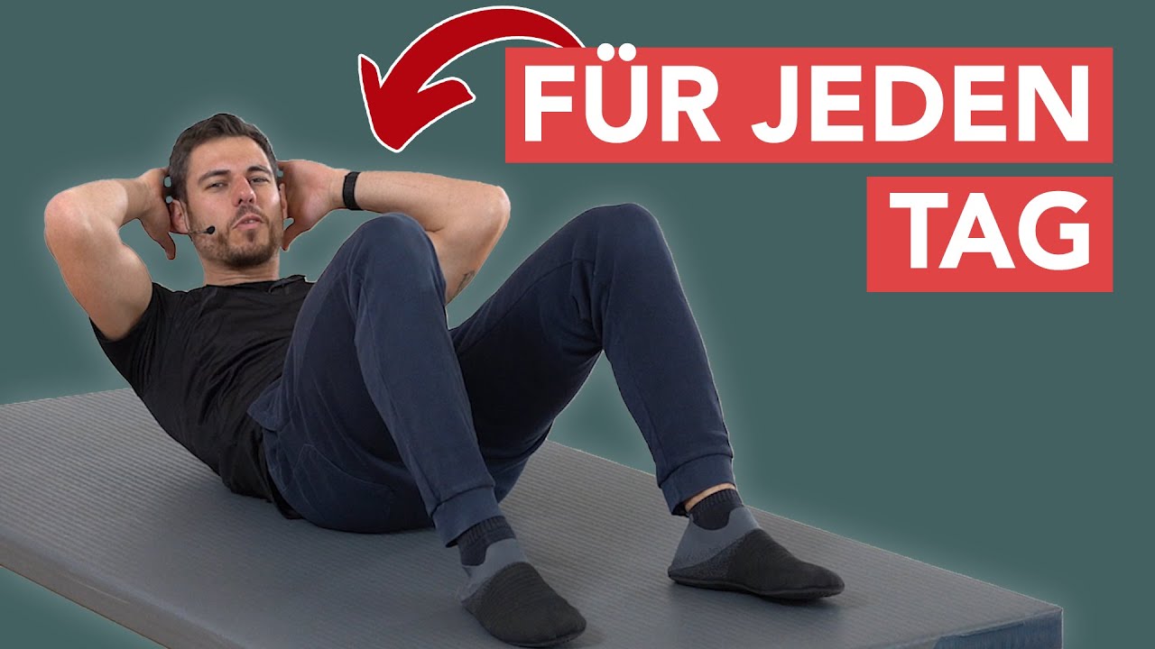 Die 3 besten Bauchübungen (Mach sie jeden Tag)