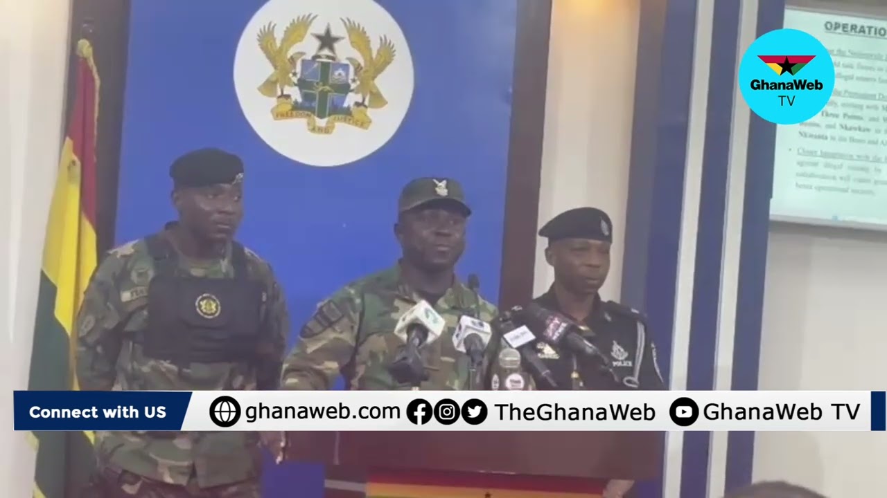 🇬🇭⛏️ Борьба с незаконной добычей полезных ископаемых: NAIMOS обещает безжалостные меры против нел...