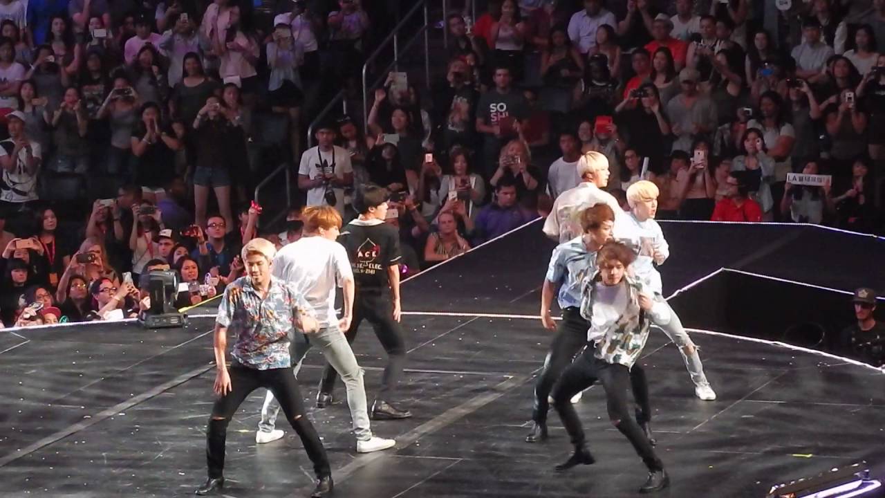 160731 BTS FULL SET Intro + Forever Young + Fire + Save Me + Cypher Pt.3 + Dope KCON 2016 LA Day 2