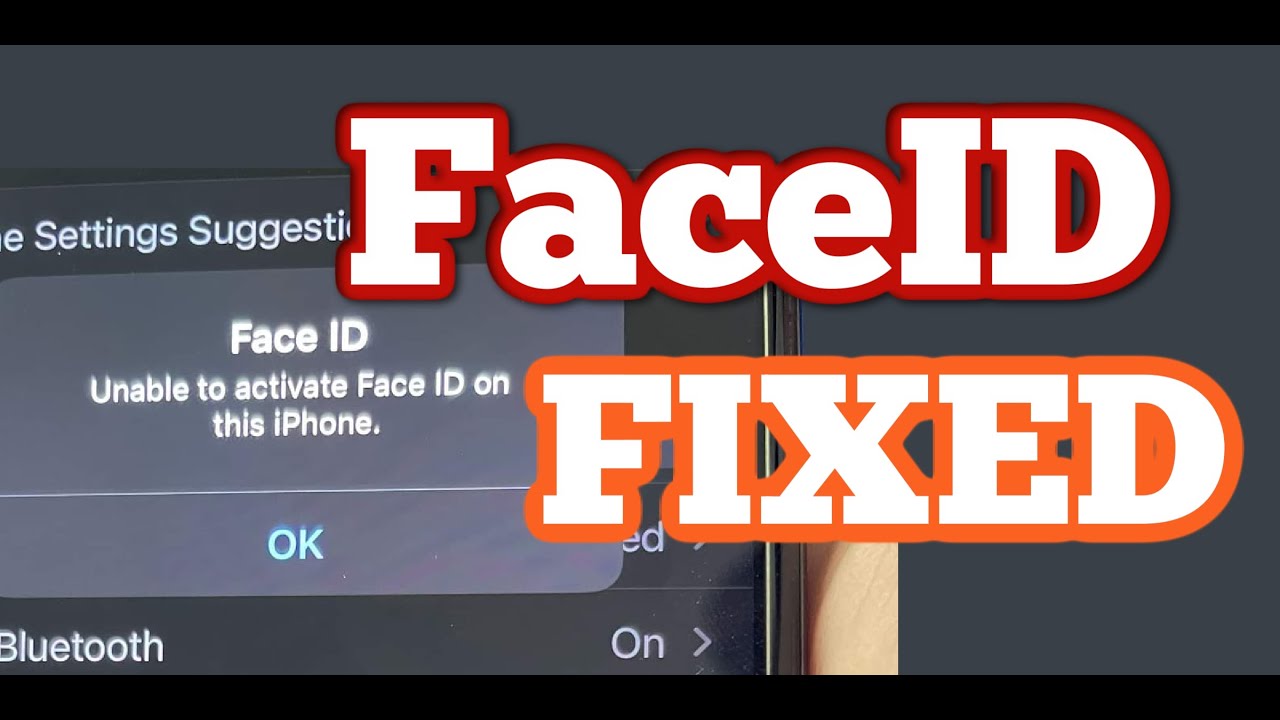Can FaceID be Repaired? Yes!