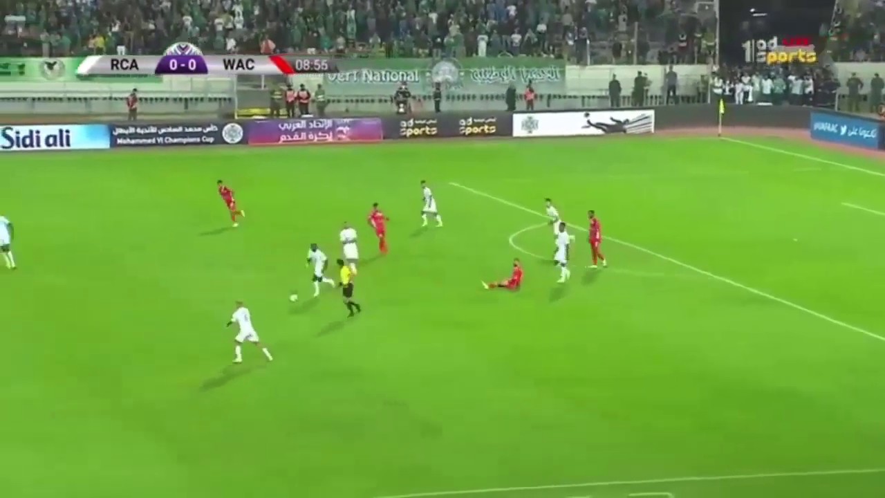 ملخص مباراة الرجاء البيضاوي و الوداد البيضاوي 1-1 مباراة مجنونة  WAC VS RCA