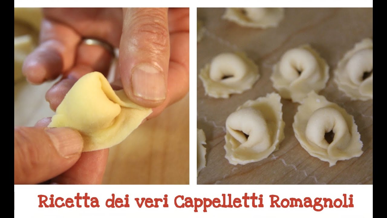 I VERI CAPPELLETTI ROMAGNOLI ricetta originale / Italian stuffed pasta [sub eng]