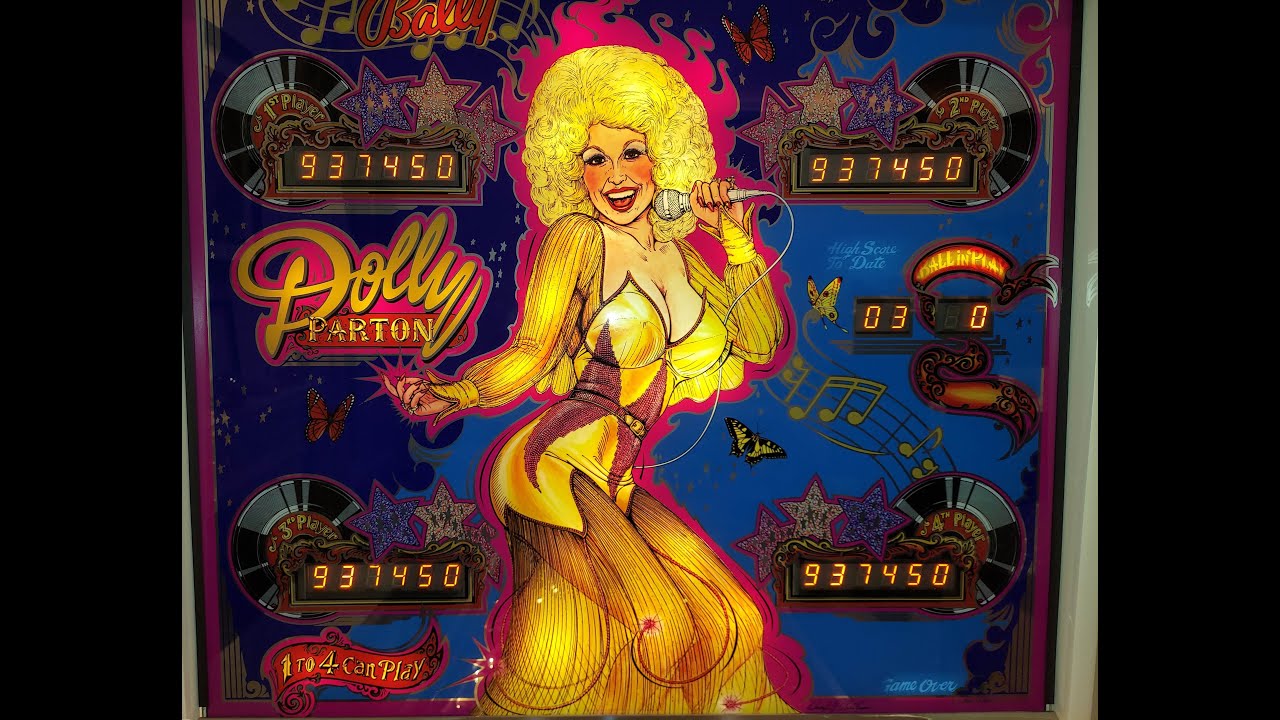 Bally Dolly Parton Pinball RESTORATION COMPLETED! (Dr. Dave's Pinball Restorations)