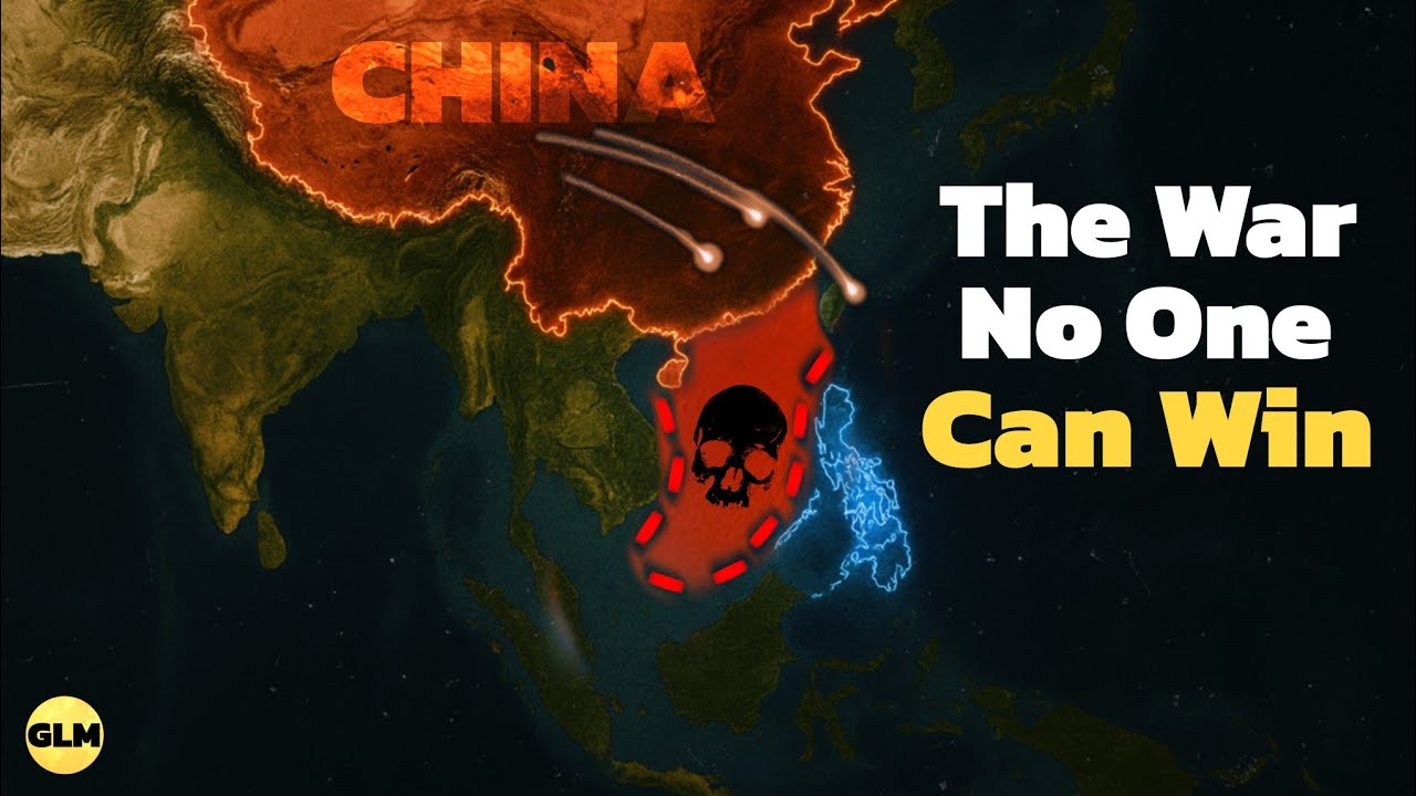 South China Sea War Simulation &ndash; Hour by Hour (Full Map Animation)
