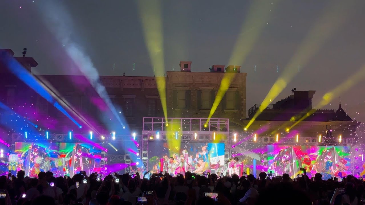【USJ】NO LIMIT! サマーダンスナイト with HYBE JAPAN 初日 照明が映える2nd Show