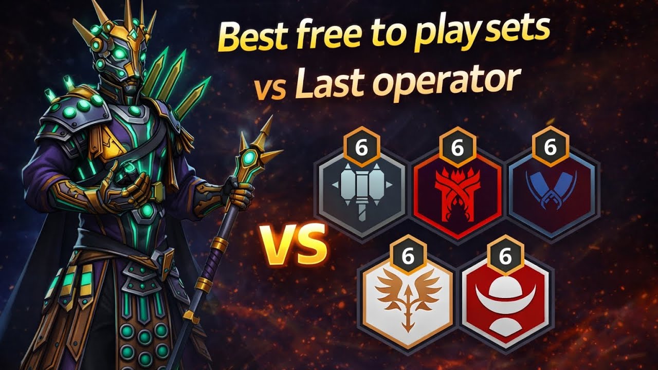 Best Free-to-Play Sets vs Last Operator😱 | Shadow Fight 3🔥