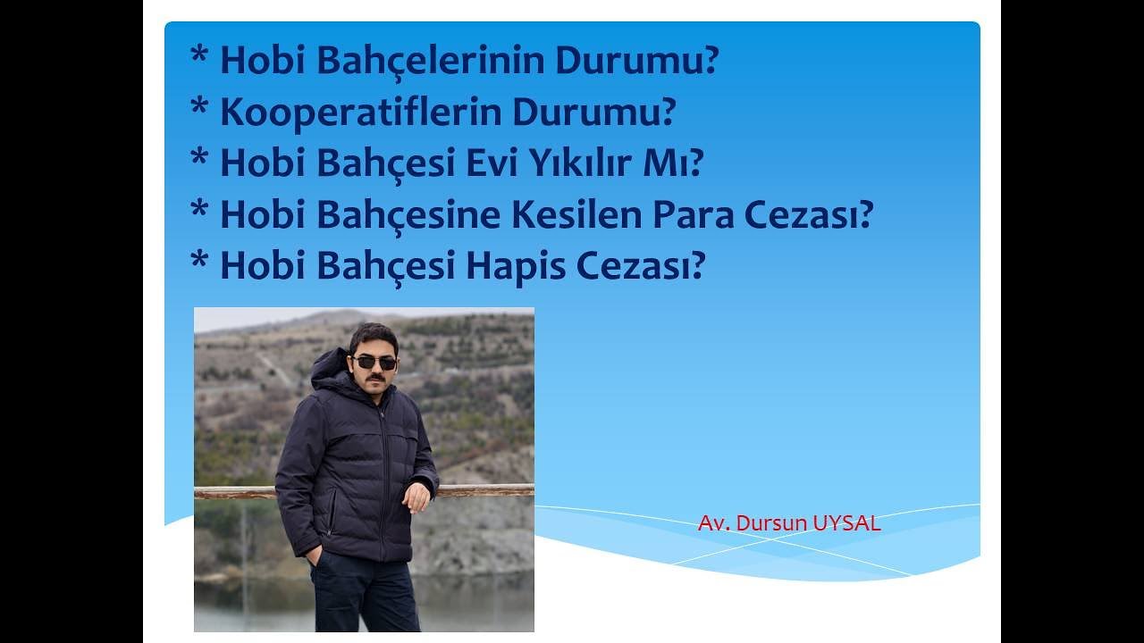 Hobi Bahçesi Hapis Cezası! Hobi Bahçeleri Yıkılacak Mı? Hobi Bahçesi Para Cezası #hobibahçesi #ceza