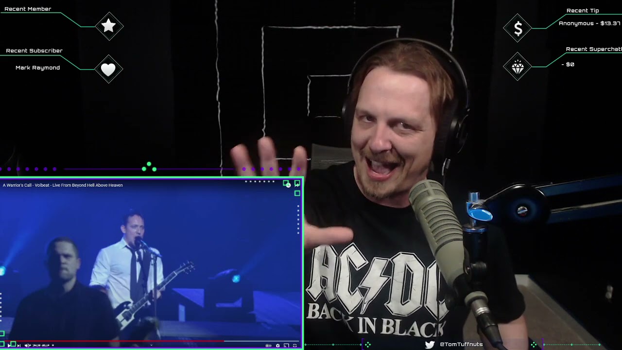 Volbeat - Warriors Call (What a killer voice!) Reaction