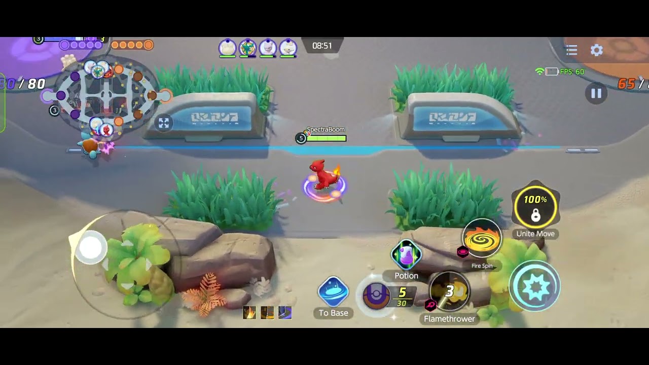 pokemon unite offline mode mega Charizard y