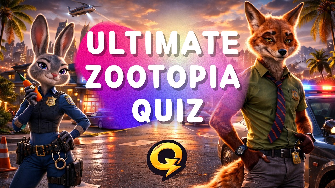 👀 Can You Pass the ZOOTOPIA TRIVIA Test? Easy to IMPOSSIBLE | Full Quiz Challenge