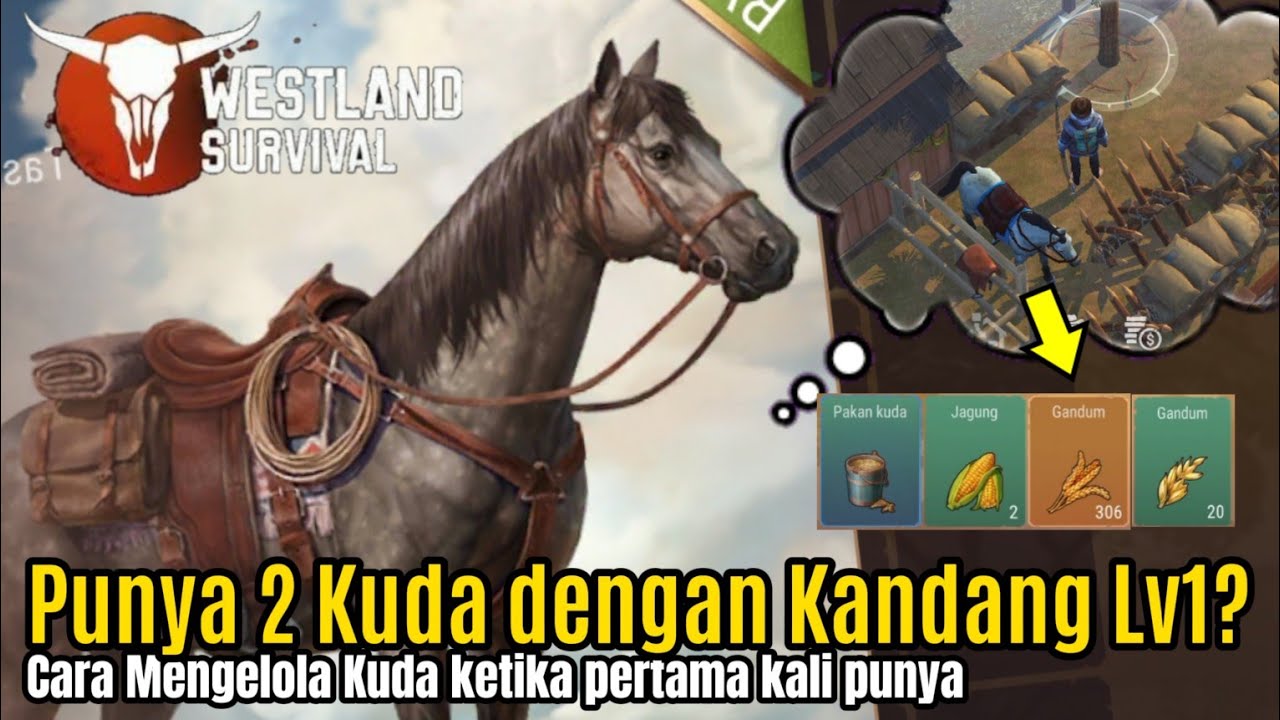 Cara Mengelola Kuda Di Westland Survival Bagian 1