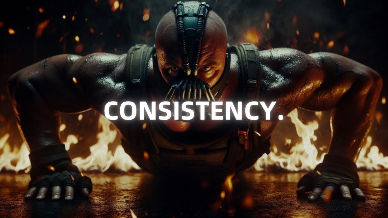 Disappear, Stay Consistent, and Build Your Greatest Version - Bane Motivational Speech (Powerful)
