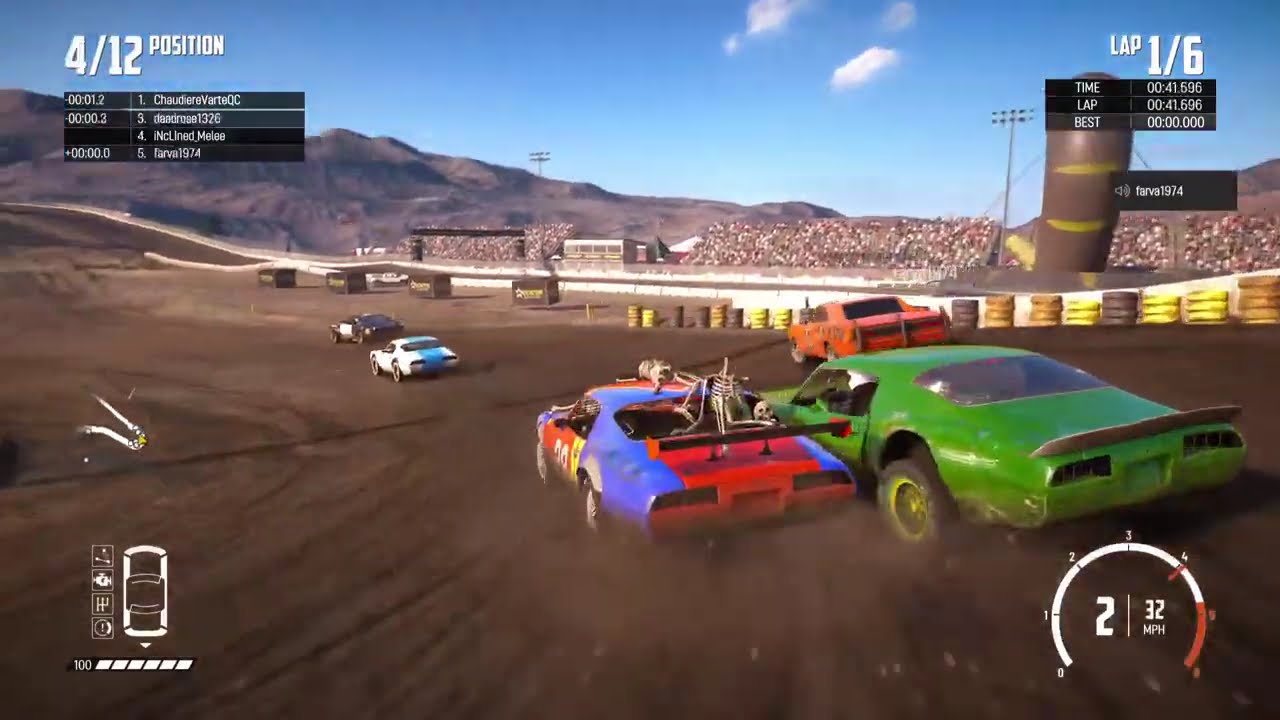 Wreckfest gameplay