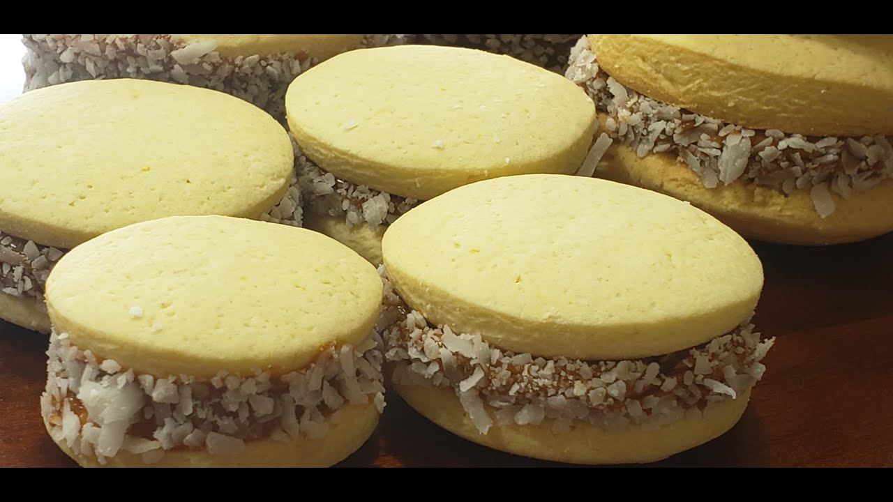 ALFAJORES DE MAICENA ARGENTINOS con Dulce de Leche